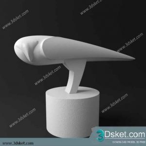 Free Download Sculpture 3D Model Điêu Khắc 0101