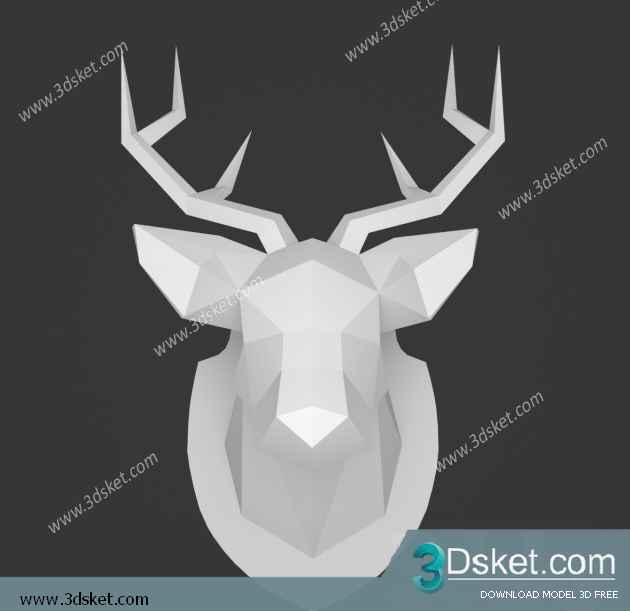 Free Download Sculpture 3D Model Điêu Khắc 0102