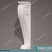 Free Download Decorative Plaster 3D Model 330