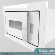 Free Download Kitchen Appliance 3D Model 0202 Lò Nướng