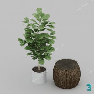 3D Model Tree Free Download T044