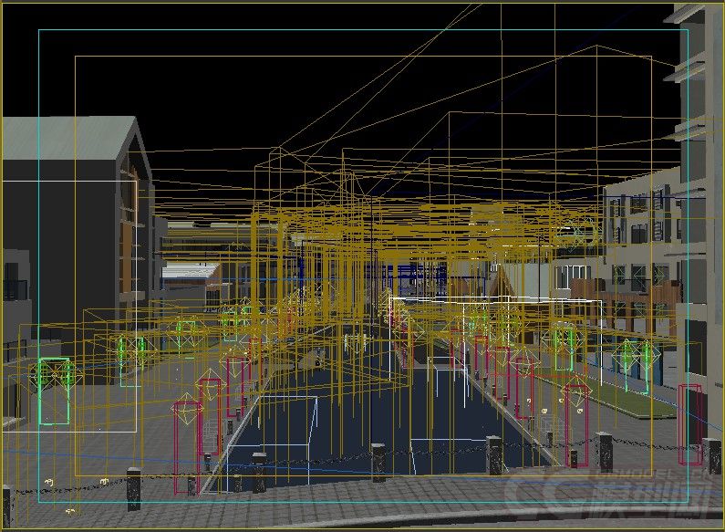 3D Exteriors Model 018 Scene 3dsmax