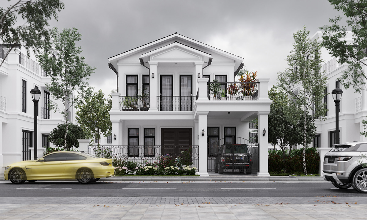3D Exteriors Model 033 Scene 3dsmax