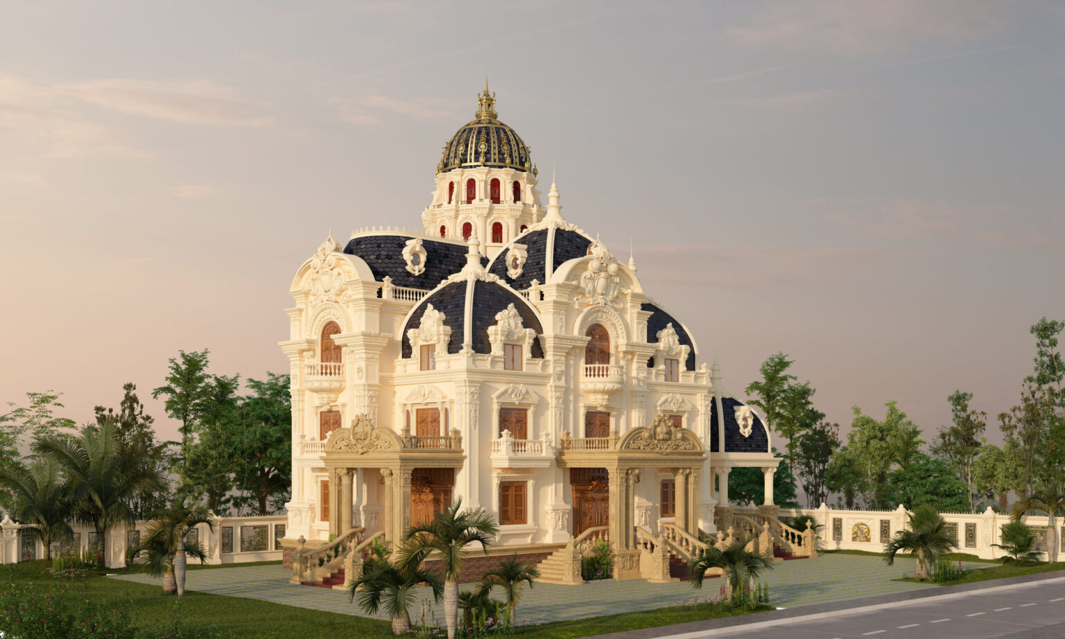 3D Exteriors Model 037 Scene 3dsmax