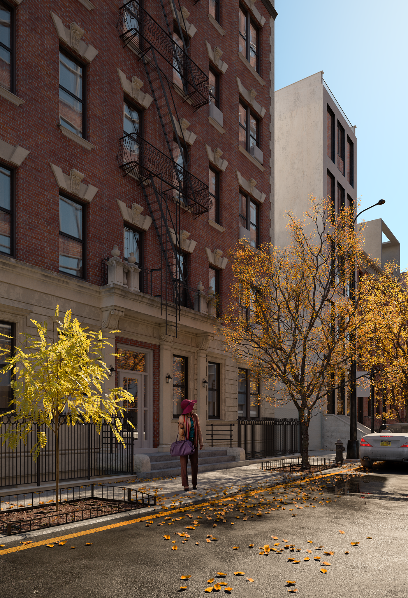 3D Exteriors Model 038 Scene 3dsmax