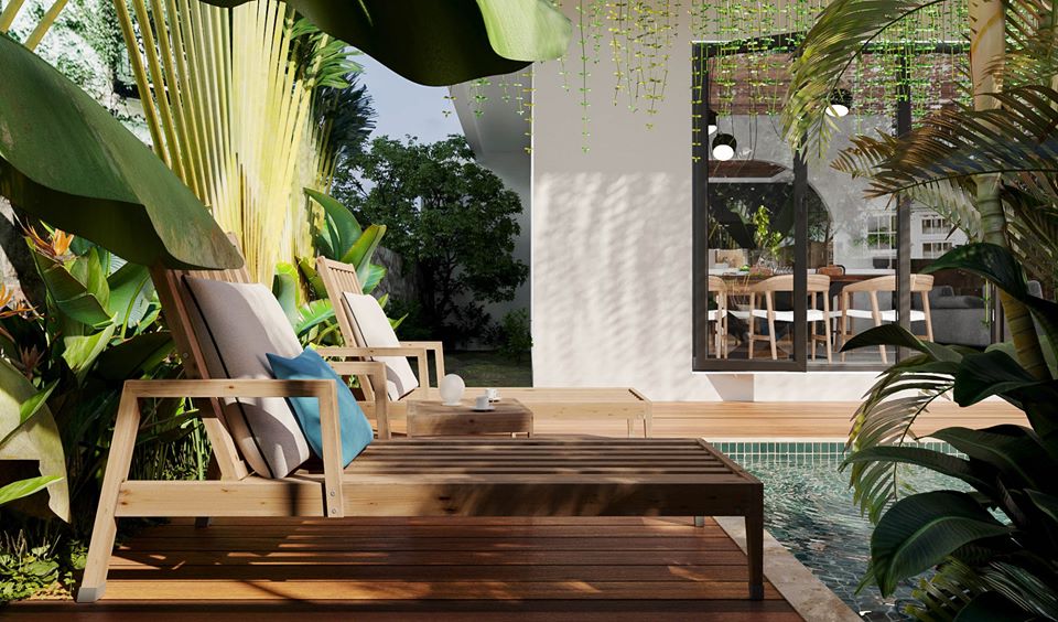 3D Exteriors Model 047 Scene 3dsmax