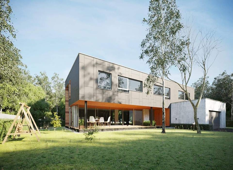 3D Exteriors Model 055 Scene 3dsmax
