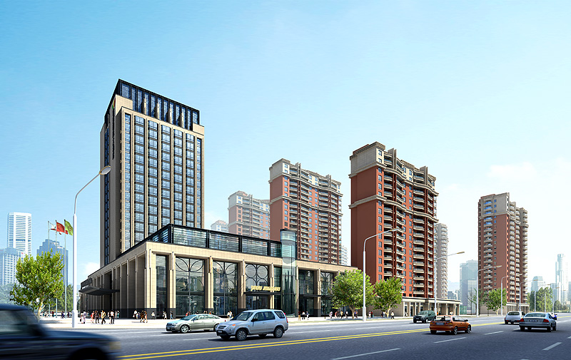 3D Exteriors Model 064 Scene 3dsmax