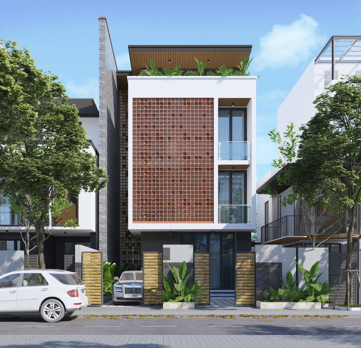 3D Exteriors Model 066 Scene 3dsmax