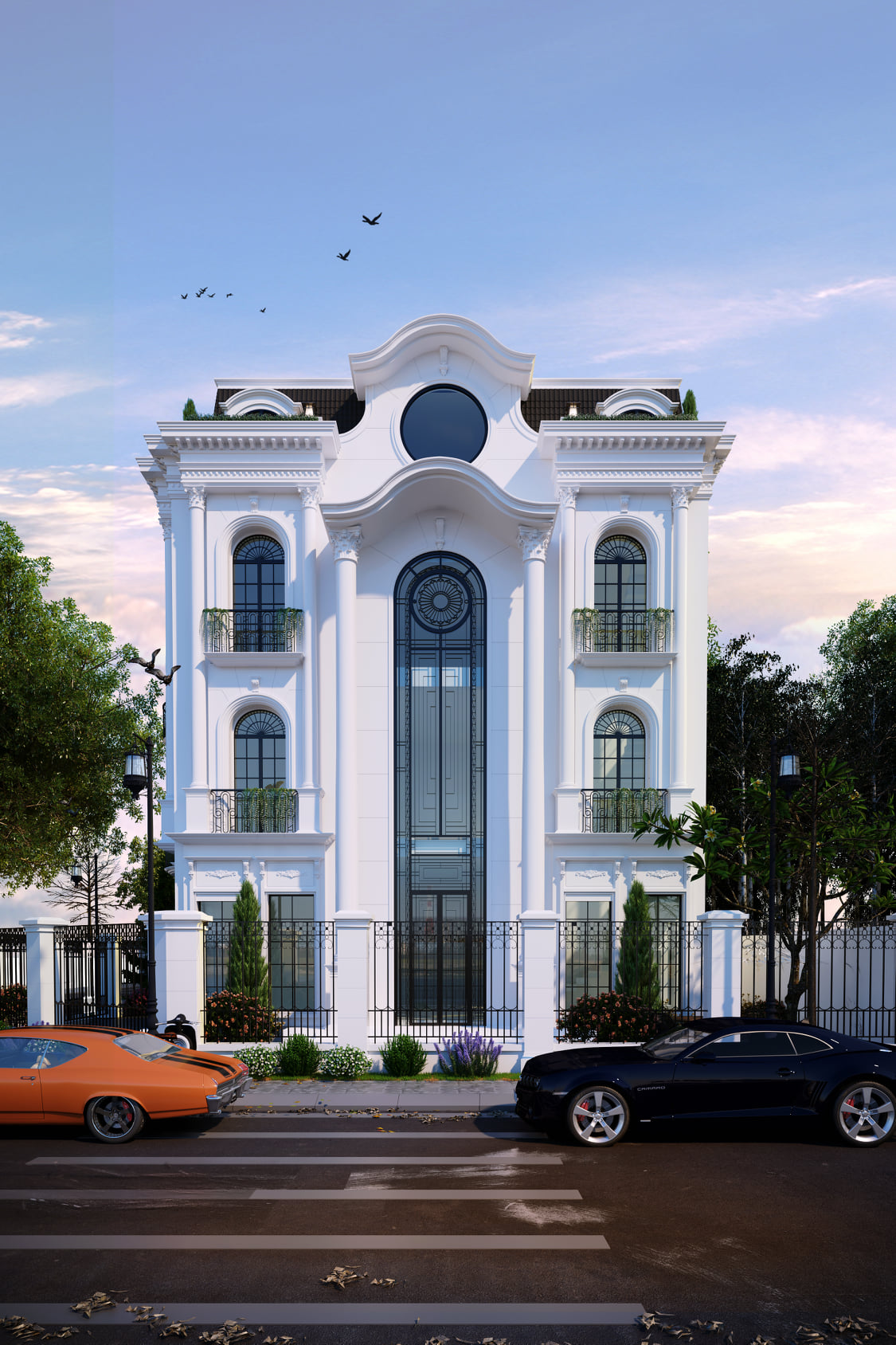 3D Exteriors Model 070 Scene 3dsmax