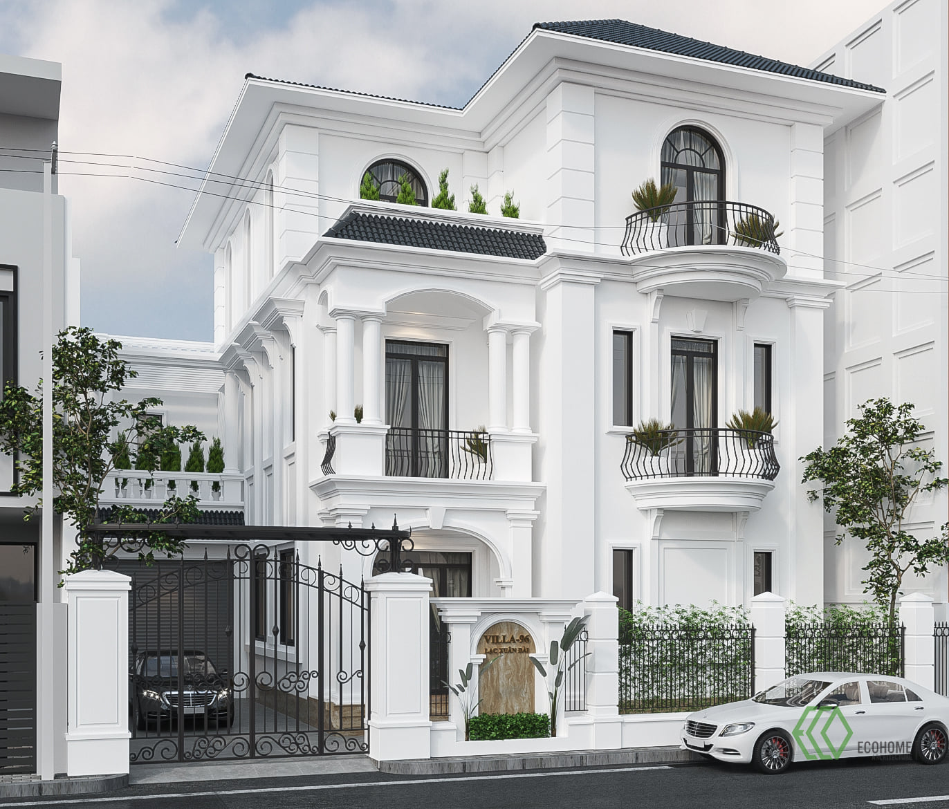 3D Exteriors Model 079 Scene 3dsmax