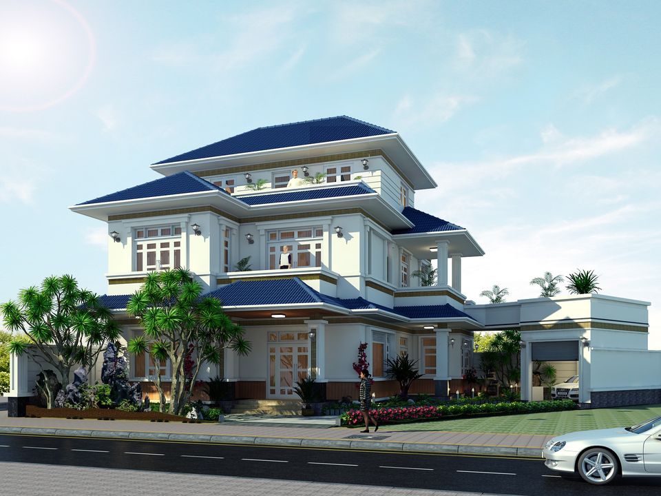 3D Exteriors Model 084 Scene 3dsmax