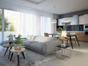 3D Interior Model Kitchen Living room 027 Scene 3dsmax