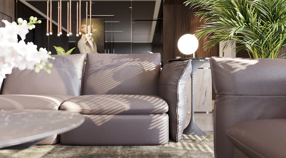 3D Interior Model Kitchen Living room 029 Scene 3dsmax