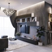 3D Interior Model Kitchen Living room 038 Scene 3dsmax