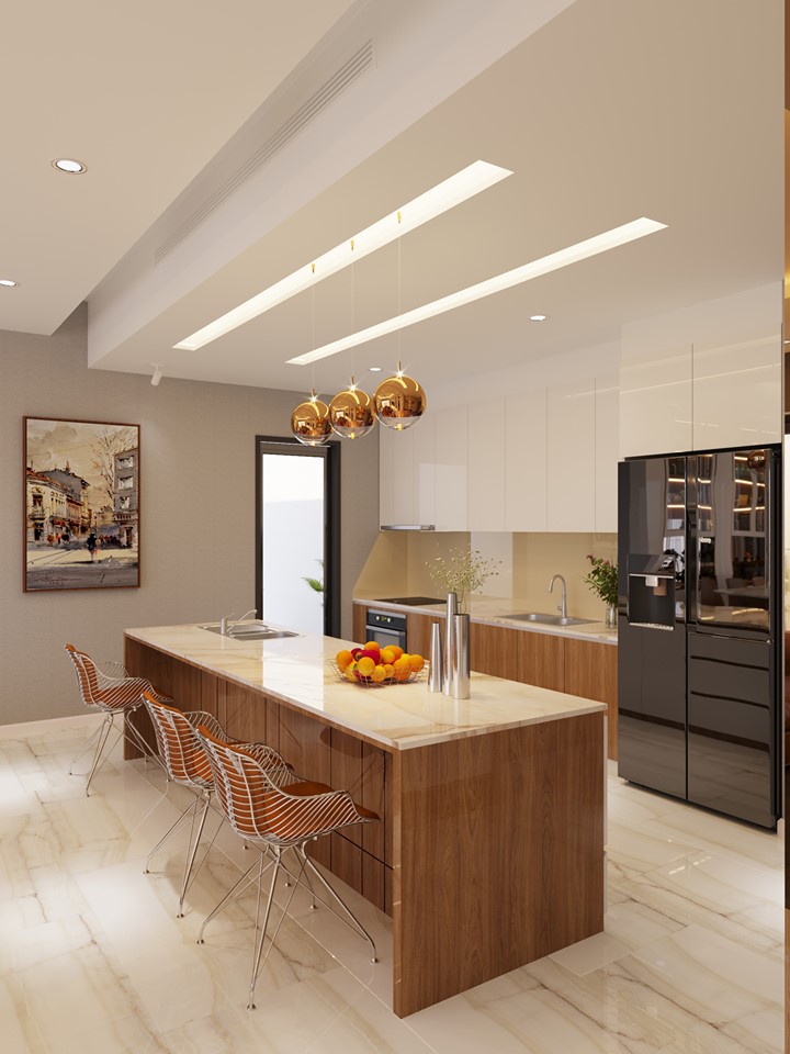 3D Interior Model Kitchen Living room 045 Scene 3dsmax