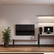 3D Interior Model Kitchen Living room 046A Scene 3dsmax