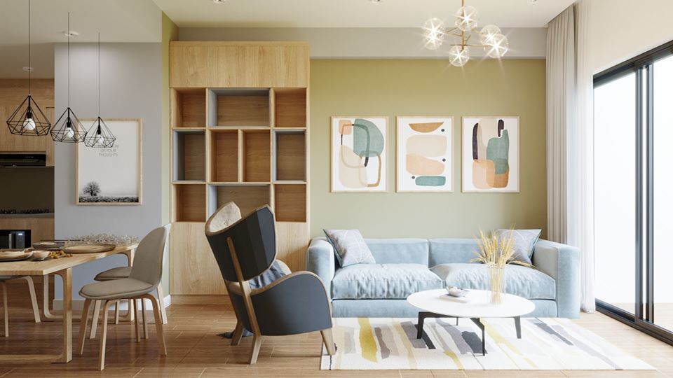 3D Interior Model Kitchen Living room 050 Scene 3dsmax