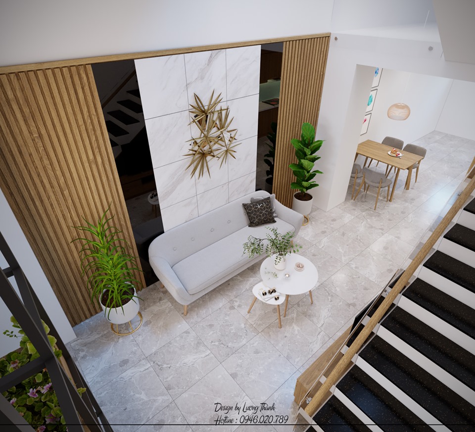 3D Interior Model Kitchen Living room 051 Scene 3dsmax