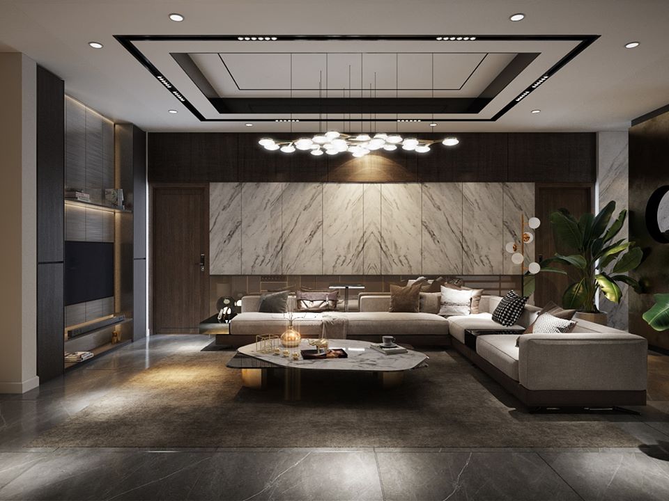 3D Interior Model Kitchen Living room 060 Scene 3dsmax