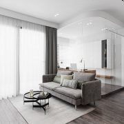3D Interior Model Kitchen Living room 063A Scene 3dsmax