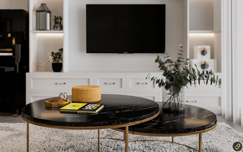 3D Interior Model Kitchen Living room 066B Scene 3dsmax