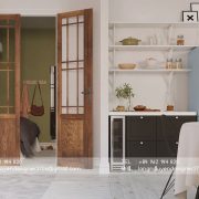 3D Interior Model Kitchen Living room 068 Scene 3dsmax