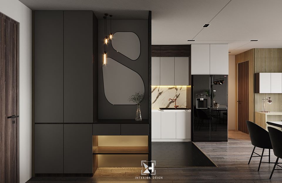 3D Interior Model Kitchen Living room 072B Scene 3dsmax