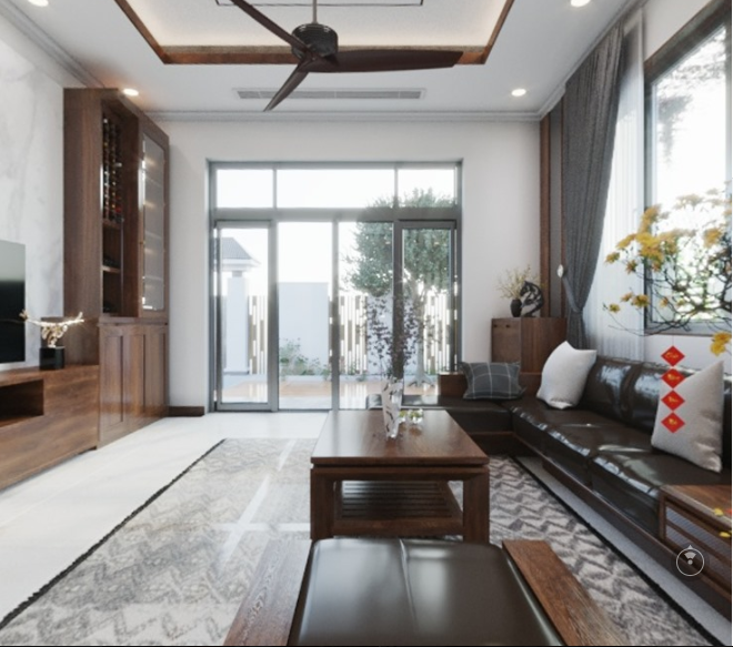 3D Interior Model Kitchen Living room 074 Scene 3dsmax