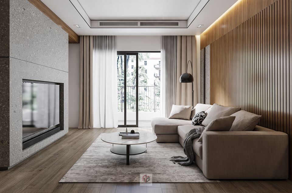 3D Interior Model Kitchen Living room 080 Scene 3dsmax