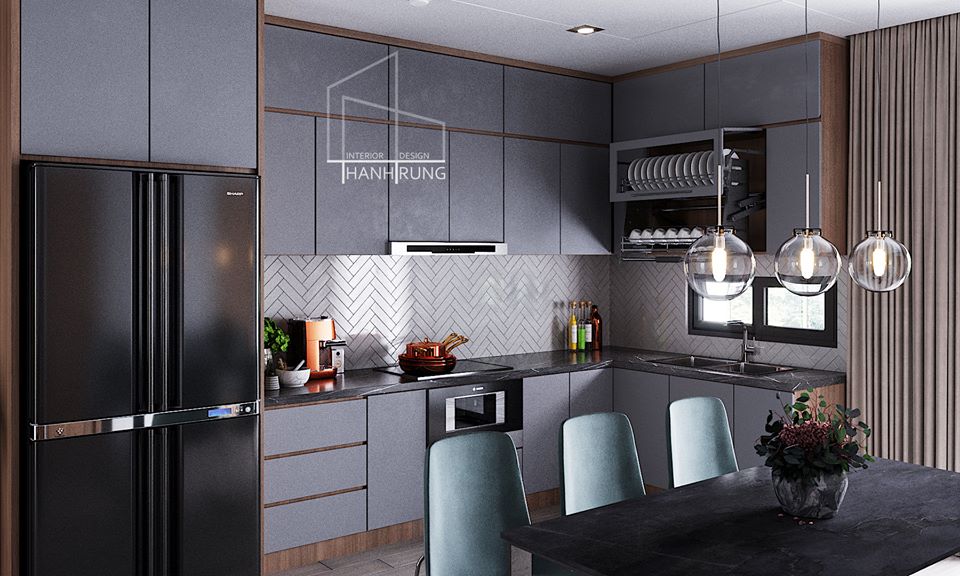 3D Interior Model Kitchen Living room 083 Scene 3dsmax