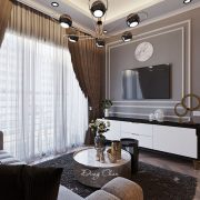 3D Interior Model Kitchen Living room 088 Scene 3dsmax