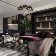 3D Interior Model Kitchen Living room 0451 Scene 3dsmax