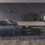 3D Interior Model Kitchen Living room 0299 Scene 3dsmax