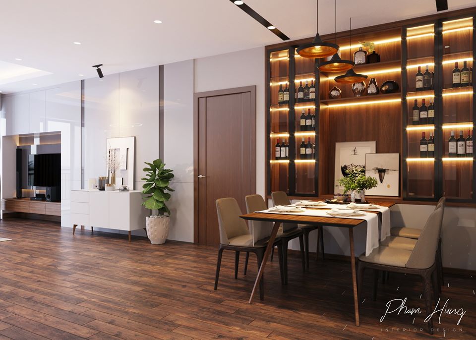 3D Interior Model Kitchen Living room 0314 Scene 3dsmax