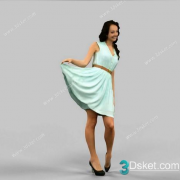 3D Model People Free Download 002
