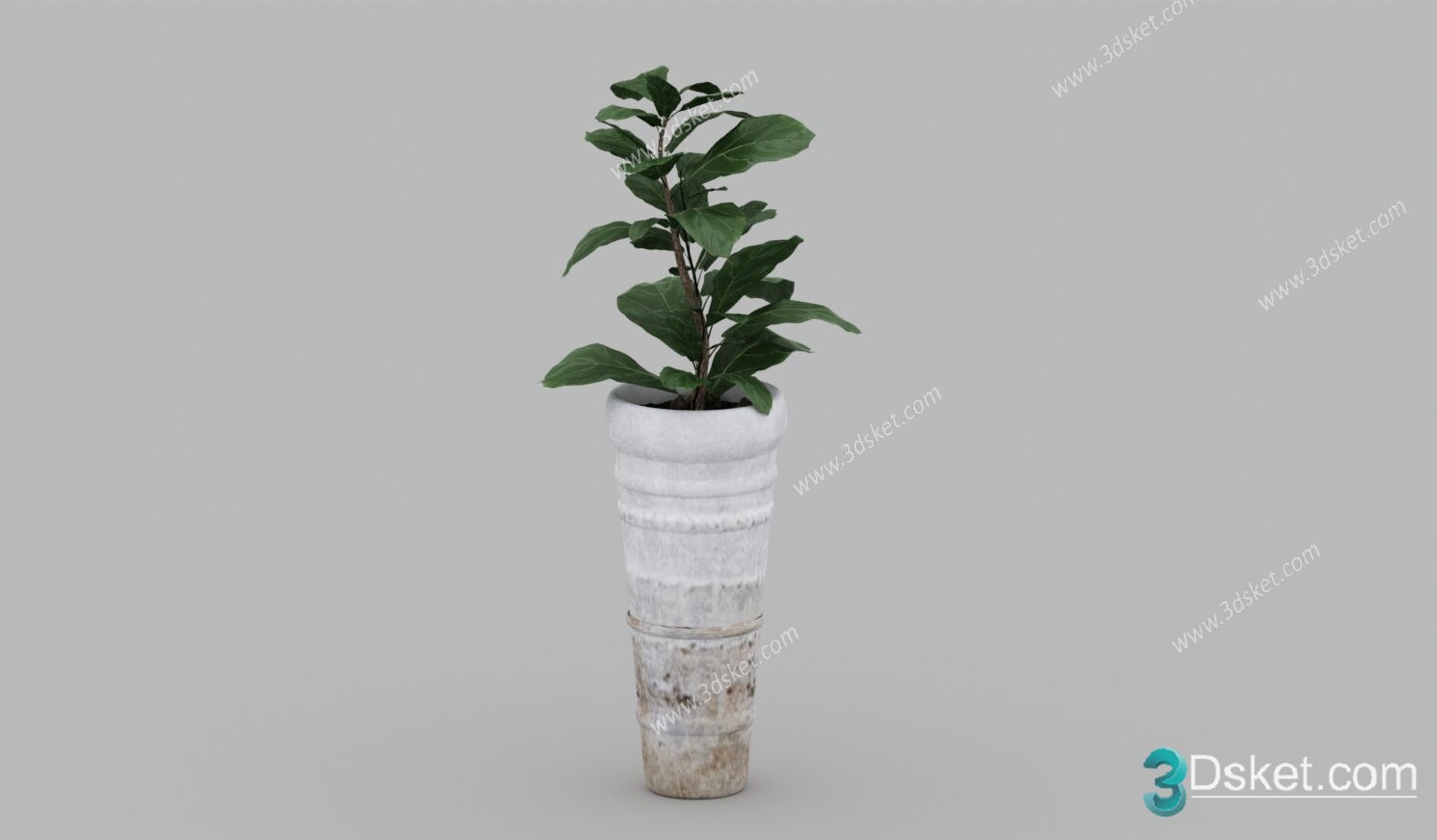3D Model Tree Free Download T010
