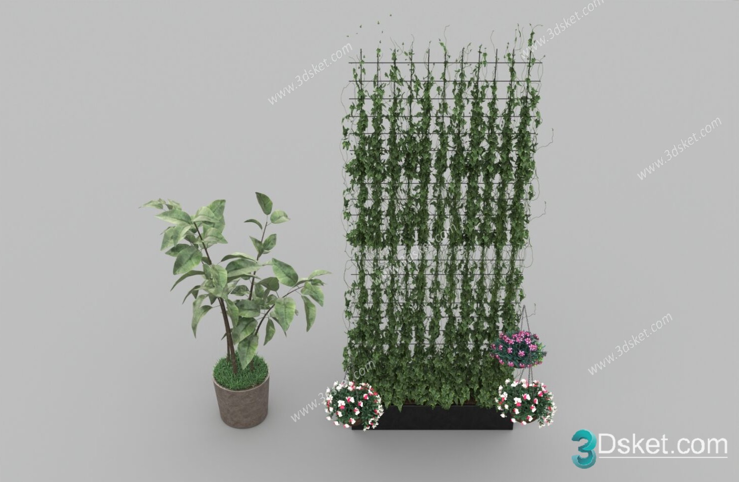 3D Model Tree Free Download T019