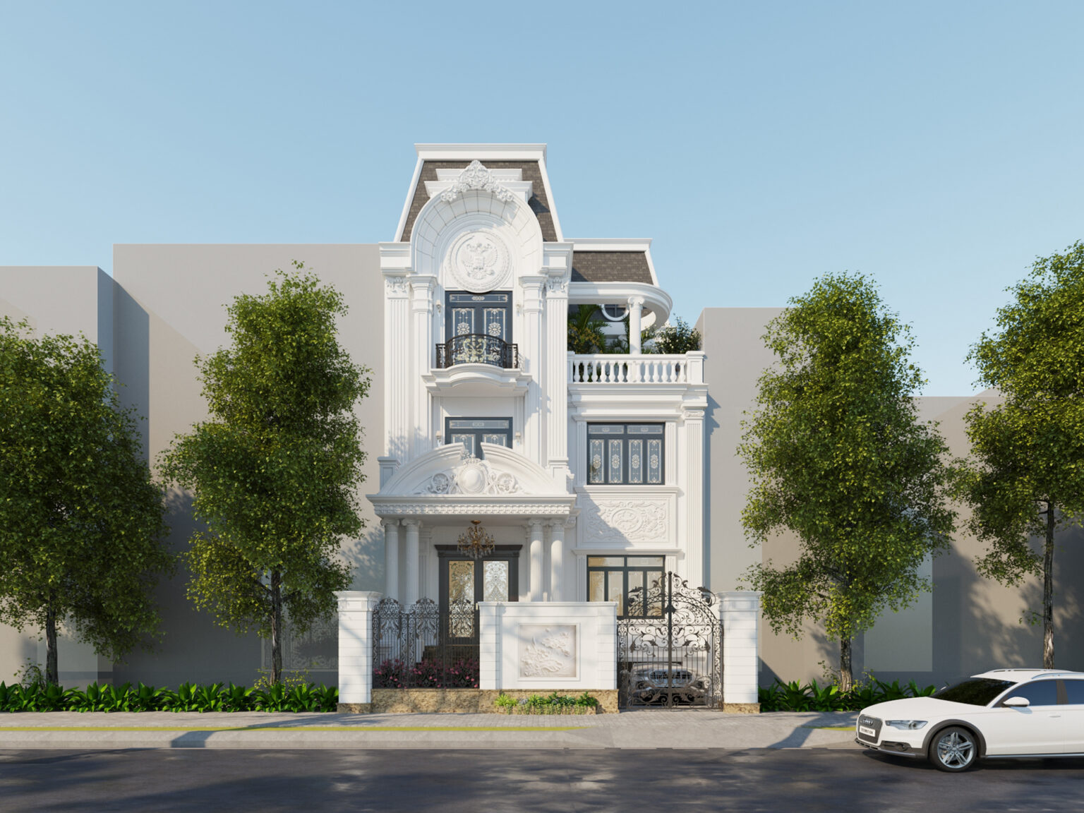 3D Exteriors Model 0157 Scene 3dsmax