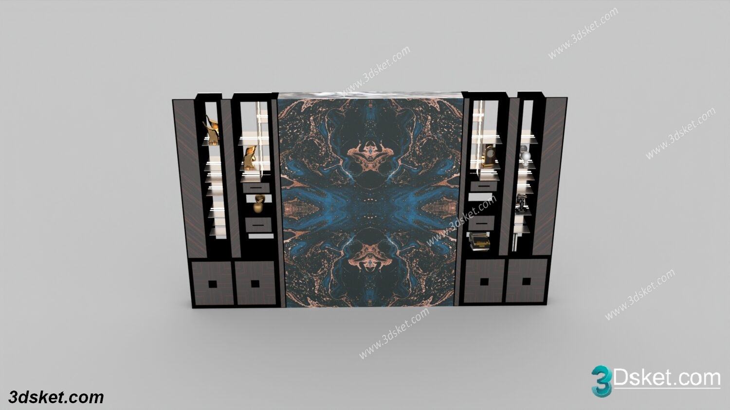 Free Download Wall Decor Model 01573