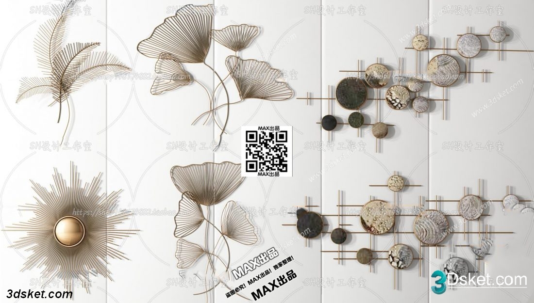 Free Download Wall Decor Model 026