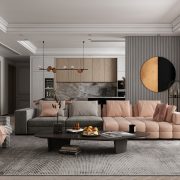 3D Interior Model Living room 0337 Scene 3dsmax