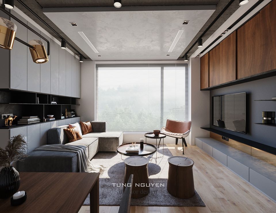 3D Interior Model Living room 0340 Scene 3dsmax