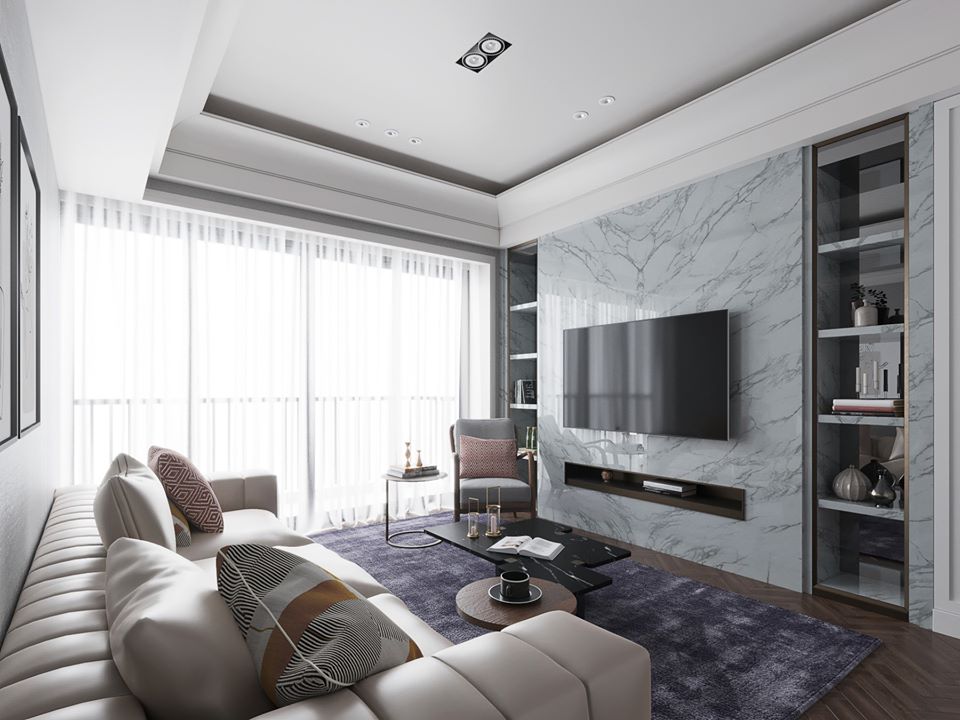 3D Interior Model Living room 0354 Scene 3dsmax