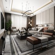 3D Interior Model Living room 0361 Scene 3dsmax