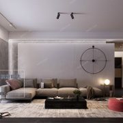 3D Interior Model Living room 0369 Scene 3dsmax