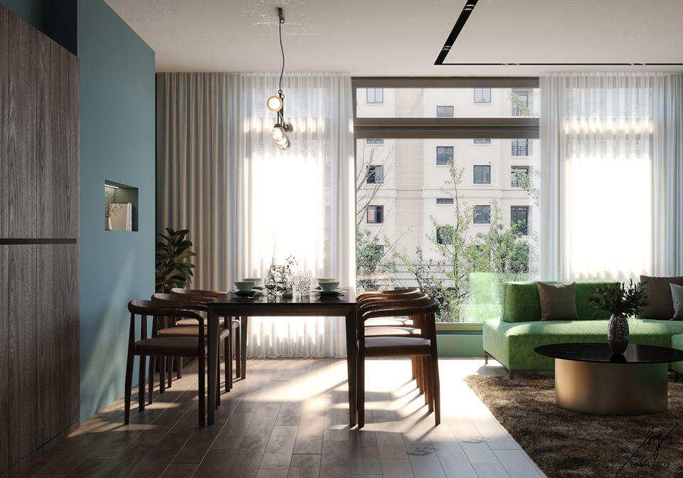 3D Interior Model Living room 0377 Scene 3dsmax