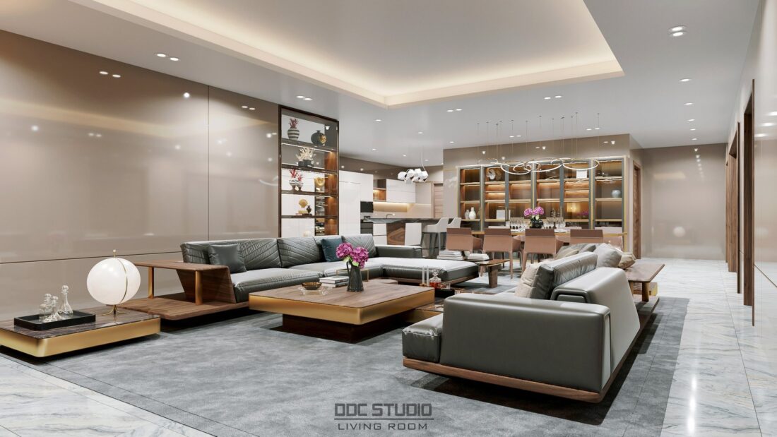 3D Interior Model Living room 0392 Scene 3dsmax
