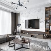 3D Interior Model Living room 0396 Scene 3dsmax