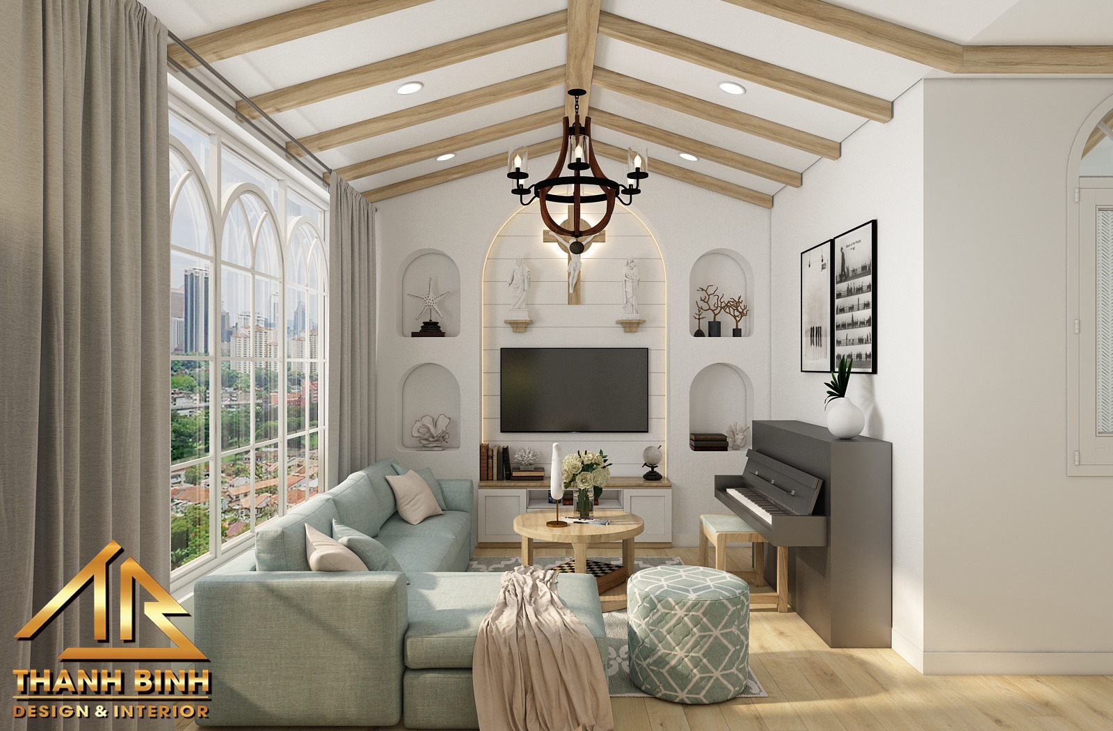 3D Interior Model Living room 0412 Scene 3dsmax